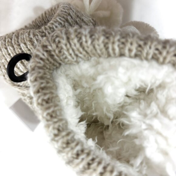 UGG Pom Pom Fleece Lined  Crew Sock Women’s Size 9-11 NWT - Picture 6 of 14